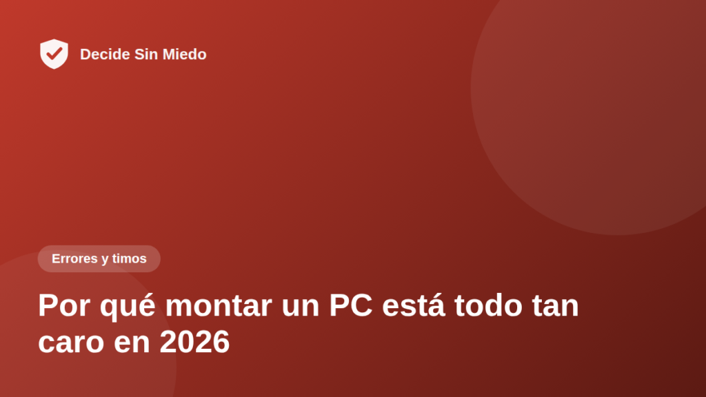 Por qué montar un PC está todo tan caro en 2026